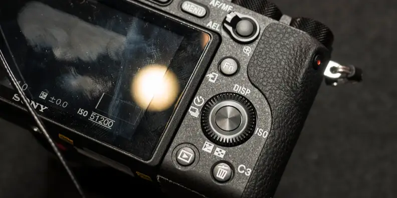 Sony A6500 Rear Controls