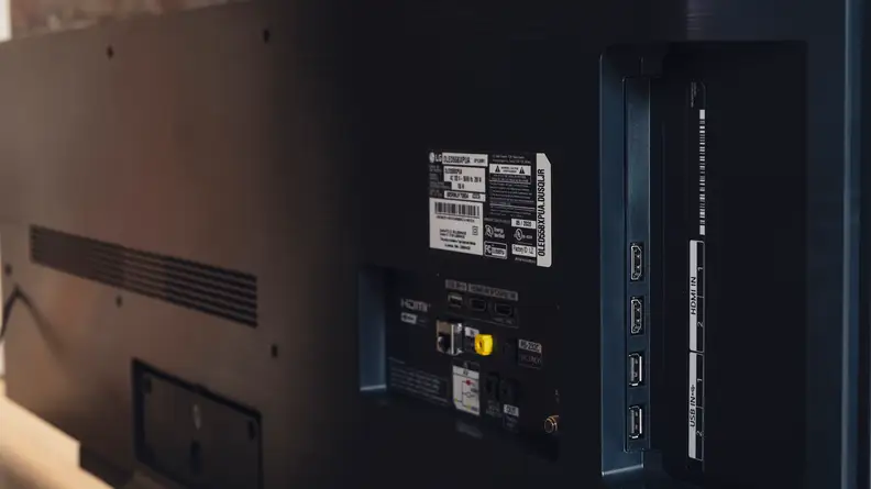 LG BX OLED Connectivity Inputs and Ports