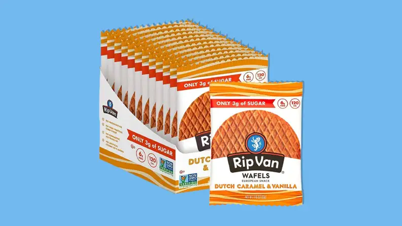 Best snacks: Rip Van Wafels Dutch Caramel and Vanilla Stroopwafles