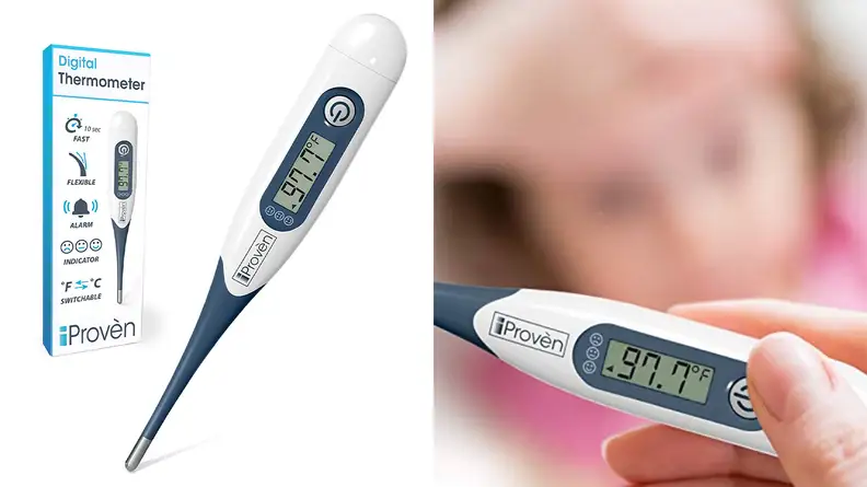A photo of the iProven Digital Medical Thermometer.