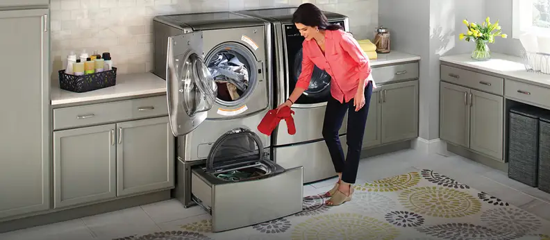 LG TwinWash In Use