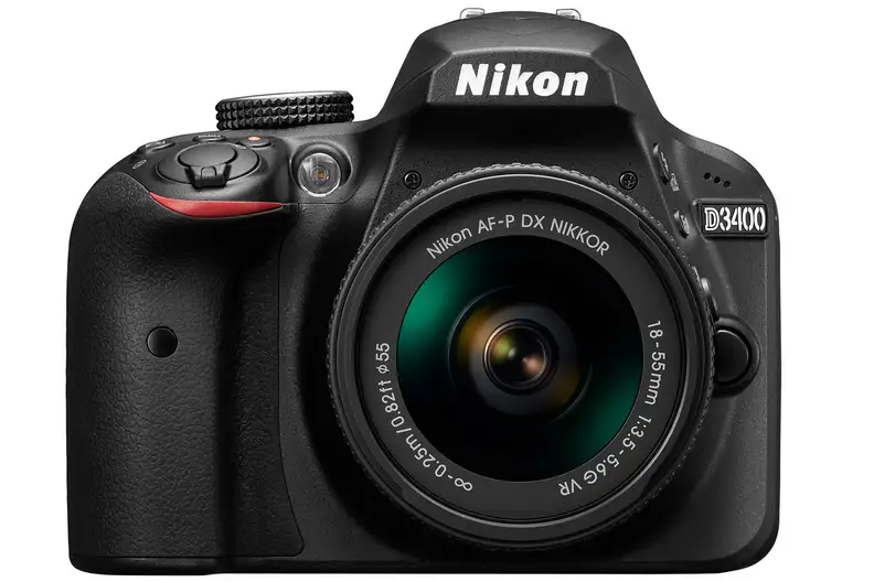 Nikon D3400 Front View