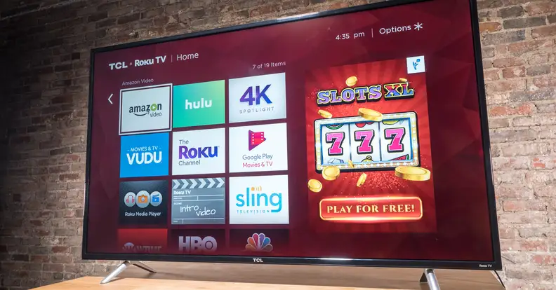 The TCL S Series is a Roku TV, giving users a built-in version of the Roku streaming box