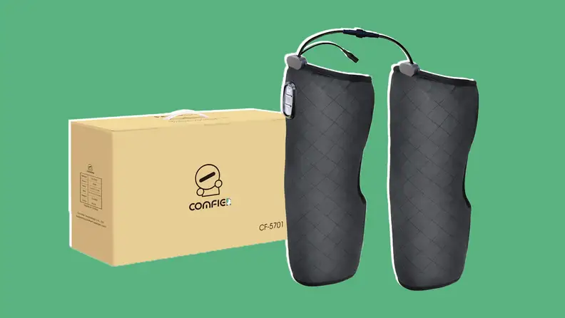 A box of Confier Knee Braces