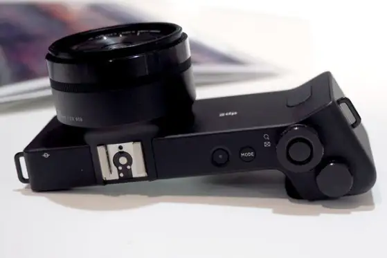 The dp1 Quattro will feature the same chunky grip as the dp2.