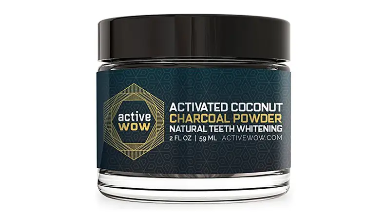 Active Wow Teeth Whitening Charcoal Powder