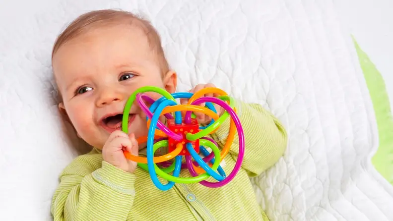 Manhattan Toy Winkel Rattle and Sensory Teether