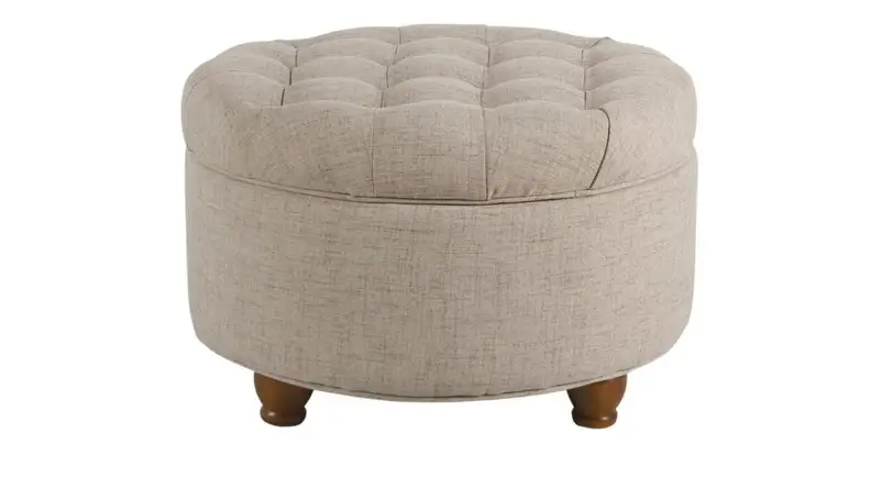 round ottoman