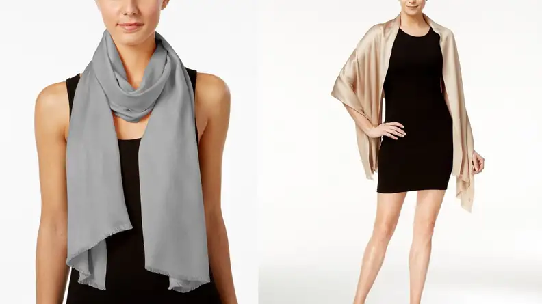 Calvin Klein wrap scarf