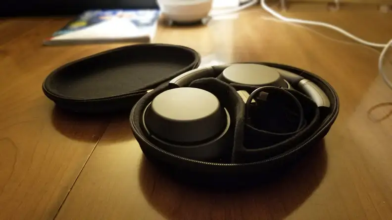What you get with the Sony WH-1000XM3 over-ear headphones