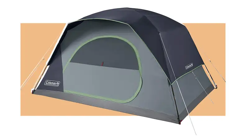 A Coleman Skydome tent.