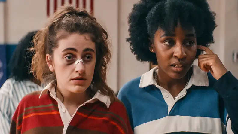Rachel Sennott and Ayo Edibiri in Bottoms