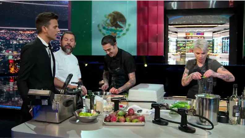 A still from the Mexico episode of The Final Table