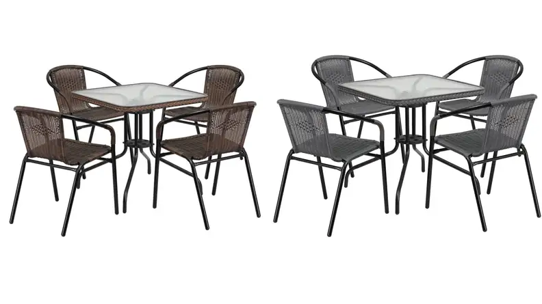 Flash Furniture Outdoor Patio Dining Set