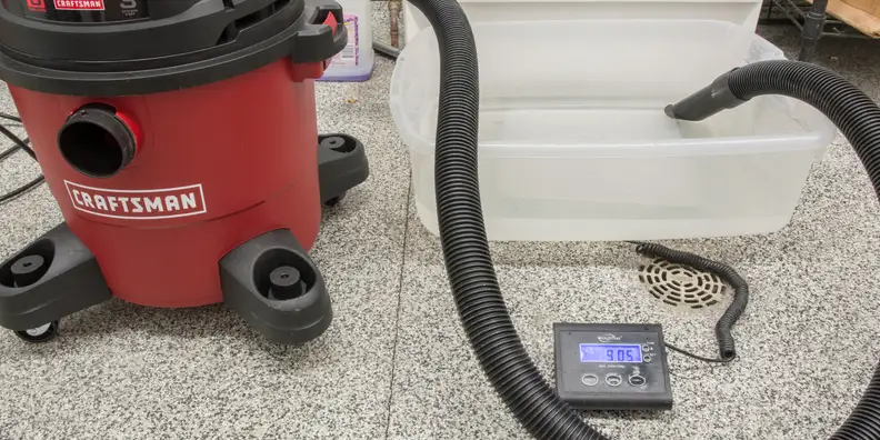 Wet/Dry Vacs in testing