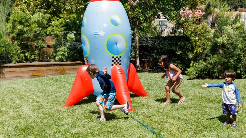 The ultimate backyard sprinkler.