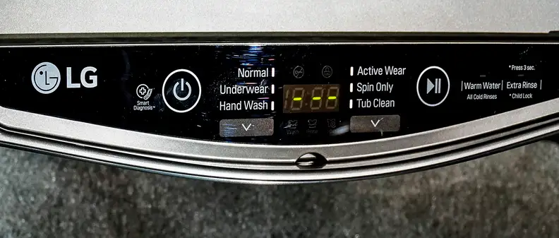 The TwinWash comes with four cycles.