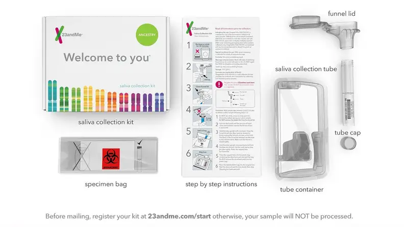 23andMe DNA Testing Kit