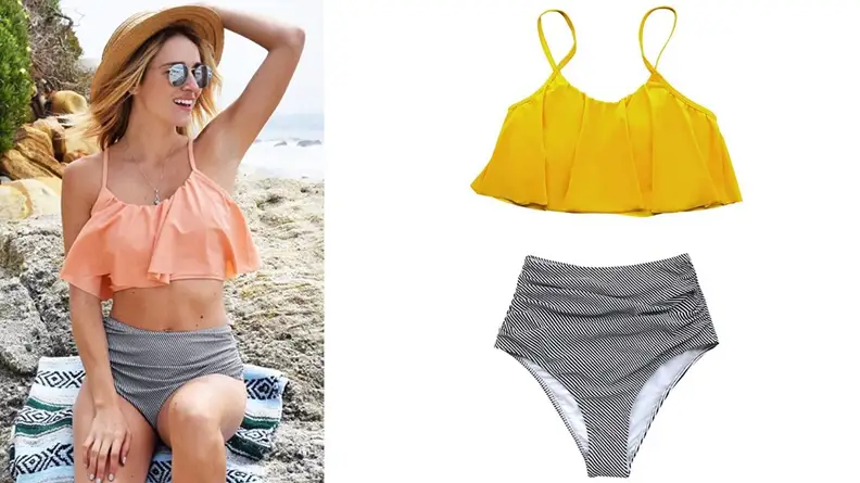 ruffle bikini