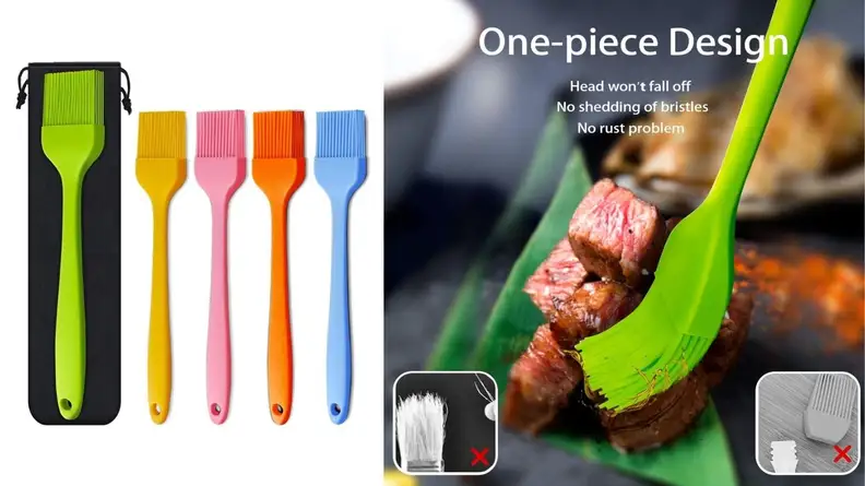the basting brushes