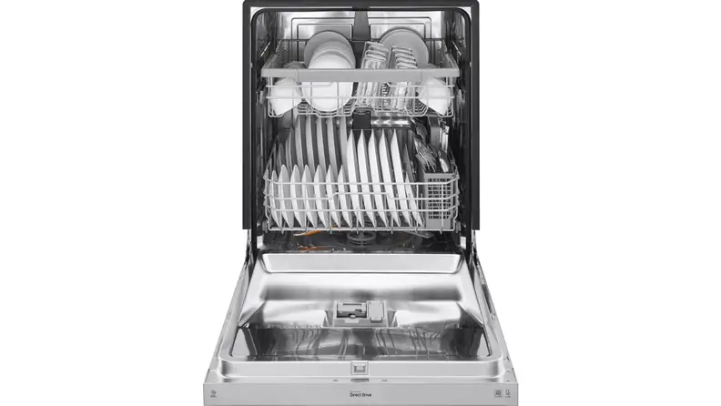An LG 5545ST dishwasher
