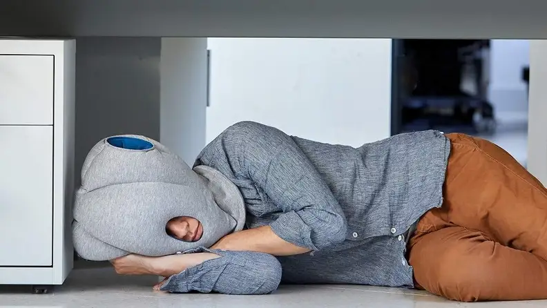 Who among us hasn't been tempted to nap at work?