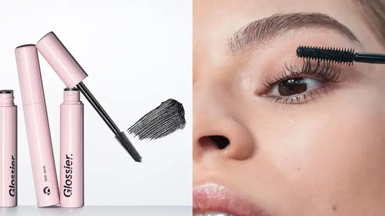 The Glossier Lash Slick Film Form Mascara.