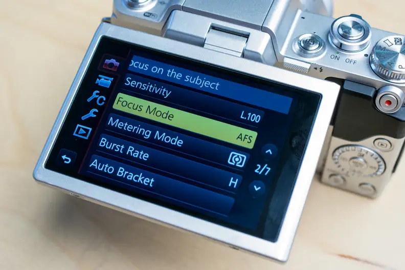 The tilting LCD can be used for shooting at low or high angles, not just selfies.