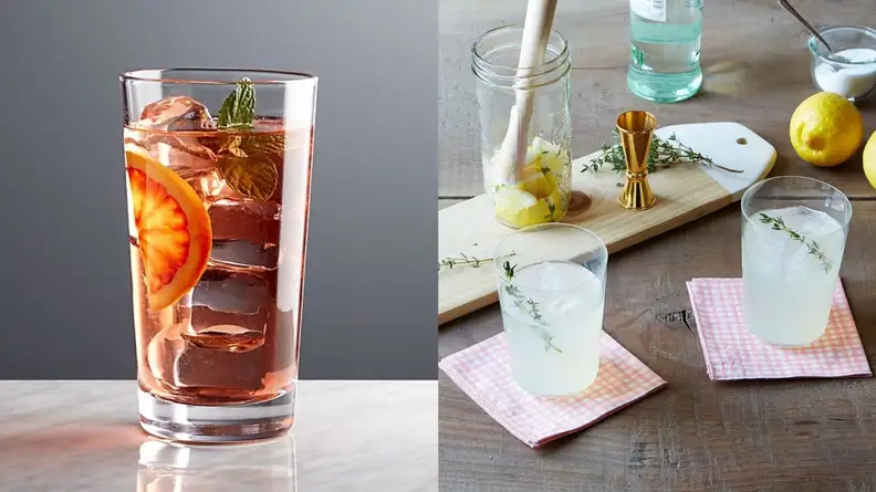 Best cocktail glasses: Highball and Collins