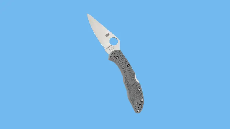A pocket knife by Spyderdeco.