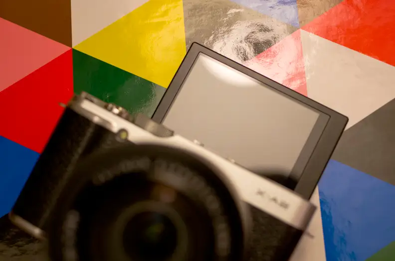 The new selfie screen the X-A2 has works as well as you'd hope.