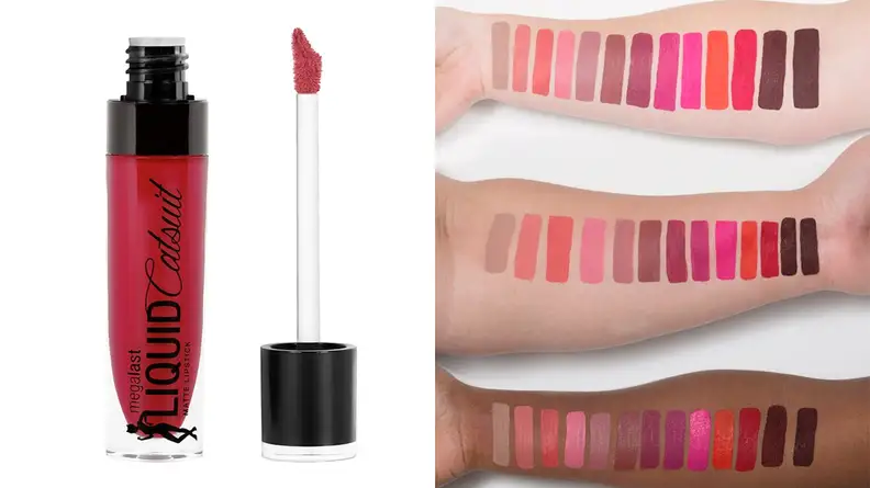 A photo the Wet n Wild Megalast Liquid Catsuit Matte Lipstick.