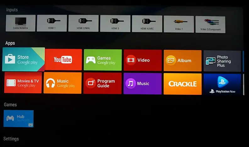 Sony XBR-65X930C software
