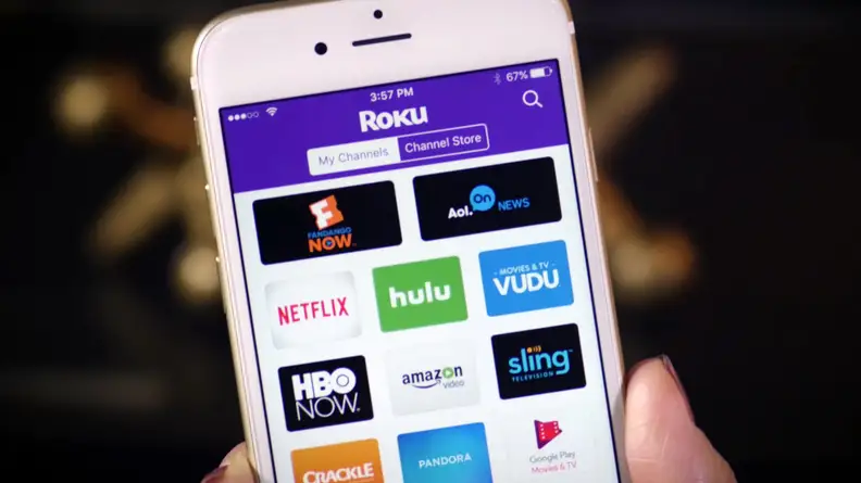 Roku Mobile App on iPhone