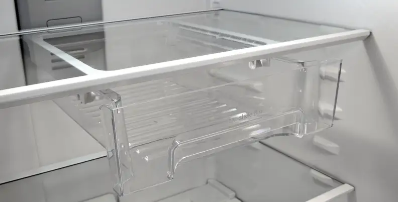 The Whirlpool WRT311FZDM's Flex-Slide Bin gives you extra... well, flexibility in terms of how you want to interact with your deli drawer.