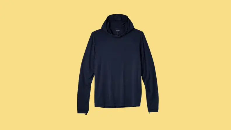 black hoodie