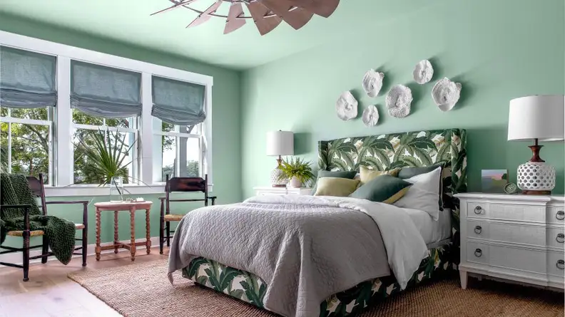 Green Bedroom