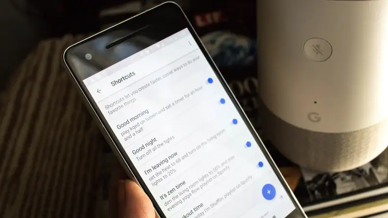 Google Home Shortcuts