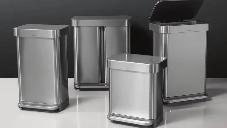 simplehuman trash can