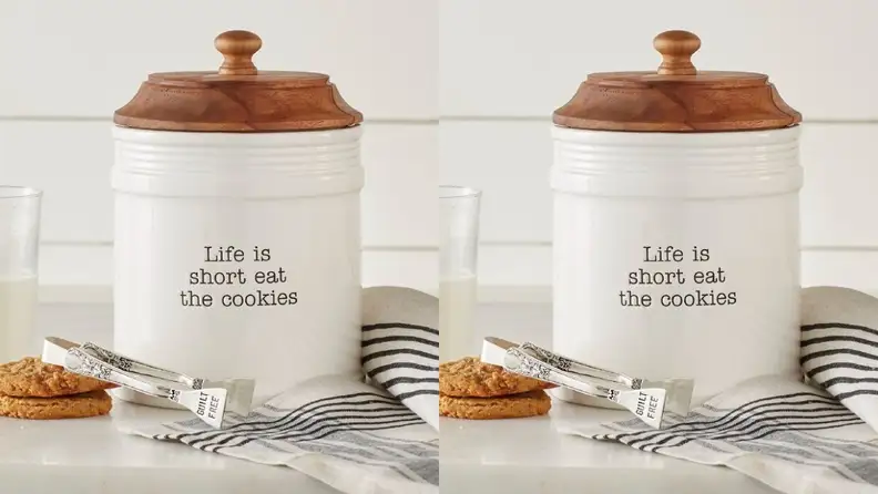 Best Kitchen Gifts: Mud Pie Cookie Jar