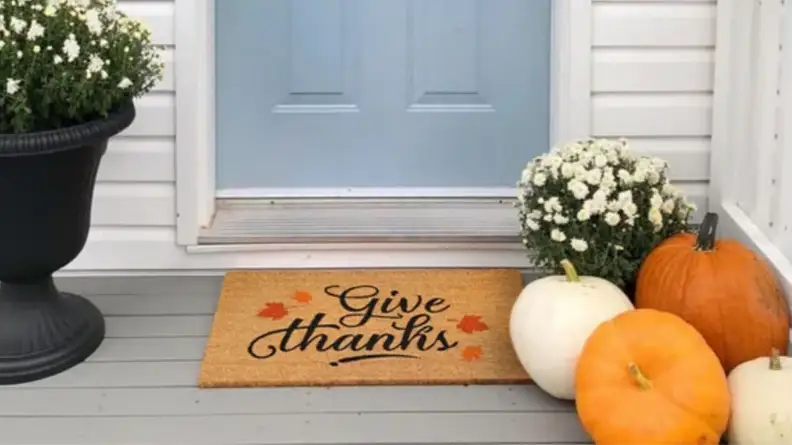 Welcome mat