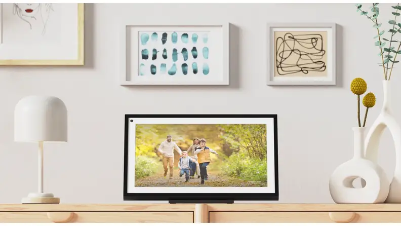 The Echo Show 15 on display.