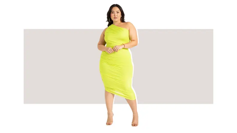 Yellow Eloquii dress