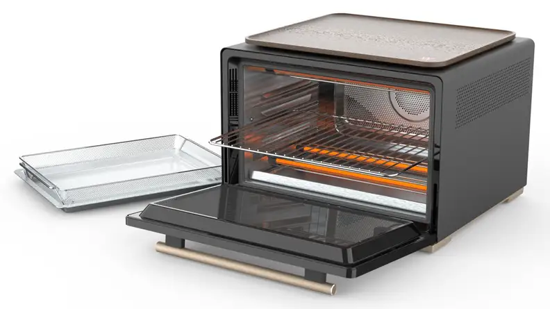 With advanced algorithms and inferred sensors, the Whirlpool Smart Countertop Oven will make sure your hot pockets are cooked all the way through.