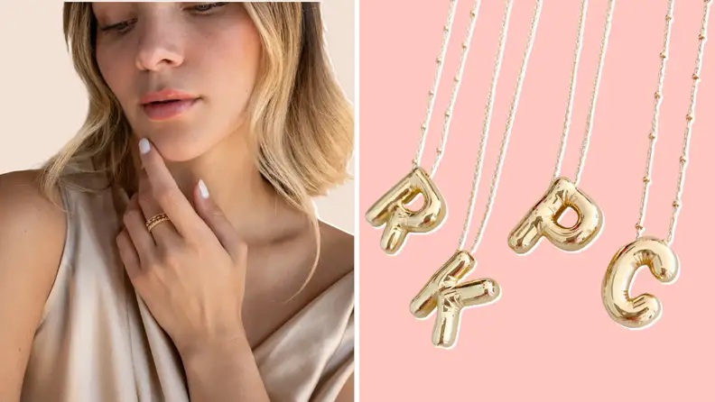 Collage of  jewelry sold on Etsy.