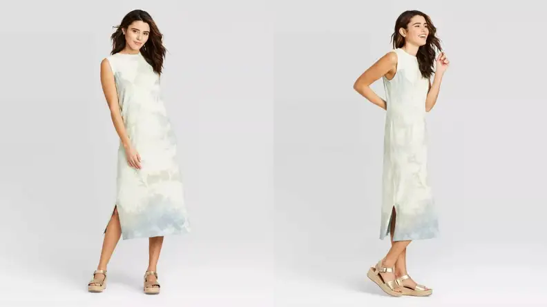 tie-dye dress