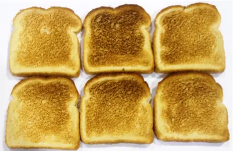 Toast baked in the Frigidaire FFIF3054TD