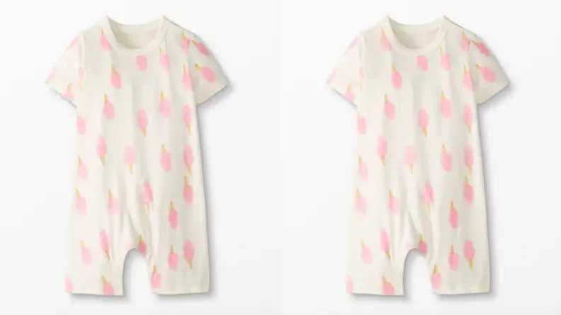 Cotton candy romper