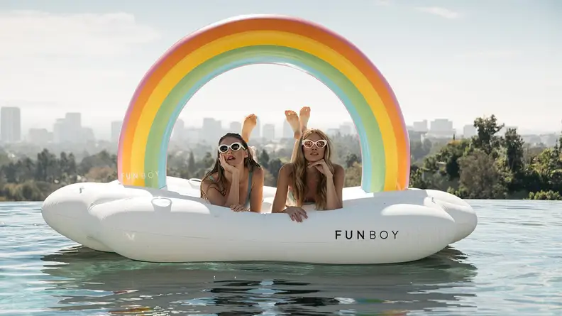 FUNBOY Rainbow Cloud Daybed