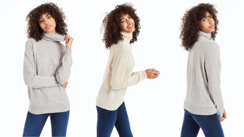 Mott & Bow cashmere turtleneck